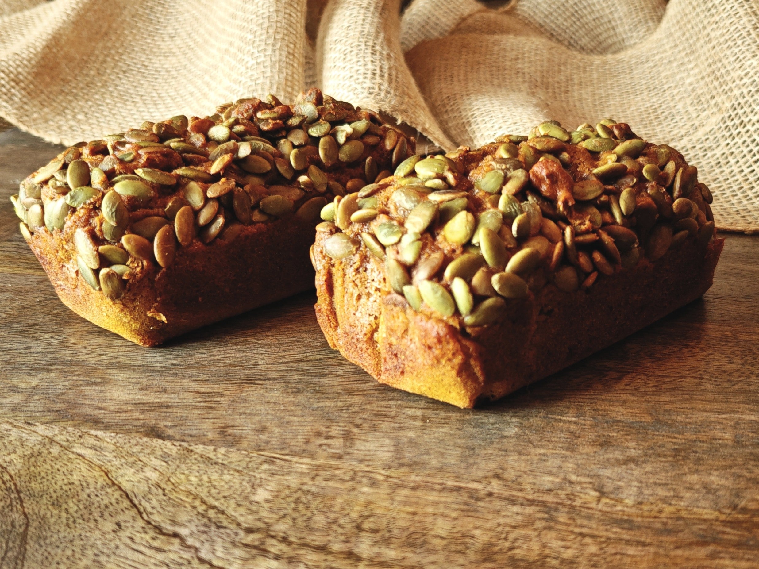 Hobbit Harvest Pumpkin Pepita Loaf