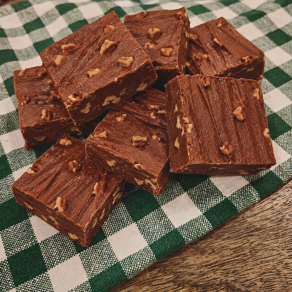 Old-Fashioned Pecan Fudge